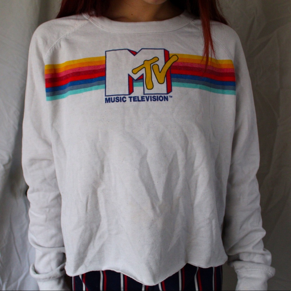 MTV Cropped Pullover